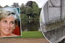 Bức ảnh gây sốc về mộ của Công nương Diana