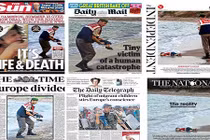 Ảnh thi thể cậu bé nhập cư trôi dạt gây chấn động