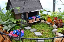 Mãn nhãn ngắm khu vườn mini sống động như thật