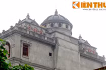 Đồ sộ lâu đài trăm tỷ đang xây trên đất vàng HN
