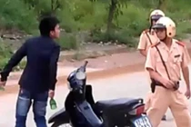 Chống đối CSGT, 5 thanh niên nếm trái đắng