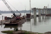 Chấn chỉnh CĐT Dự án cầu Việt Trì- Ba Vì sau sự cố sập cẩu 