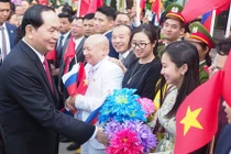 Hình ảnh ngày đầu chuyến thăm Liên bang Nga của Chủ tịch nước