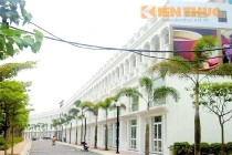 “Nổi bần bật” với nhà trắng toát, mát mắt