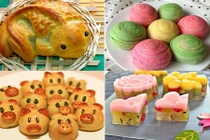 Mê mẩn ngắm bánh trung thu handmade độc lạ hốt bạc