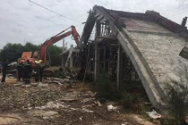 Vũng Tàu: Sập giàn giáo, 4 công nhân bị vùi lấp