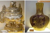 Gốm sứ vẽ vàng đắt đỏ, chỉ nhà giàu dám xài sang