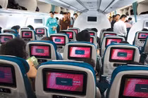 Soi nội thất máy bay Airbus A350-900 Vietnam Airlines