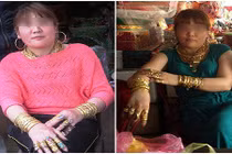 Lóa mắt nhà giàu Việt chơi “ngông” dát vàng lên người