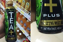 Trà Ô long Tea+ plus vỏ Nhật, lõi Trung Quốc thật đáng sợ!