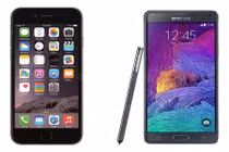 iPhone 6 "hạ gục" đối thủ Galaxy Note 4 trên sân khách