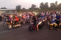 Xe “cọp” đại náo nhiều tuyến phố ở Vũng Tàu ngày 30/4