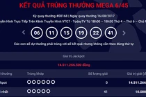 Kết quả Vietlott mới nhất: Người trúng 14 tỷ xuất hiện?