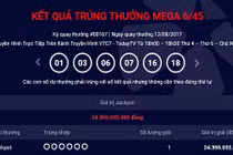 Kết quả Vietlott mới nhất: Giải Jackpot 24 tỷ đồng tìm thấy chủ nhân