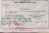 Vụ phê xấu bản lý lịch: Phó chủ tịch xã nói gì?