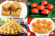 Điểm các loại bánh kẹo đặc sản Tết “sốt xình xịch“