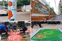 Độc đáo: Đường phố bỗng “lột xác” khiến ai cũng phải ngước nhìn