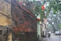 Khiếp vía với nhà xây bằng tiểu quách đựng xương cốt