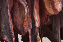 Cận cảnh quá trình chế biến món cá mập thối 