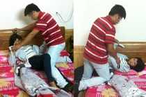 Xem nữ sinh diễn lại cảnh giết cán bộ huyện trong nhà nghỉ