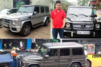 Đại gia HN chi hơn 20 tỷ tậu bộ ba Mercedes G63 AMG