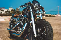 Cận cảnh moto Harley-Davidson phong cách Samurai độc nhất Việt Nam