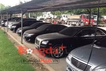 Cận cảnh dàn xế hộp triệu đô, biệt thự hoành tráng nhà bầu Thụy