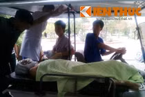 Bị CSGT Hải Dương truy đuổi, một người đàn ông nguy kịch?