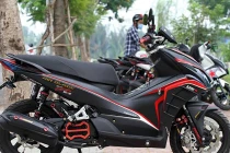 Dân chơi Sài Gòn biến Honda Airblade thành moto PKL 