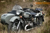 Ural M67-xe cảnh sát thời XHCN được phục chế tuyệt đẹp