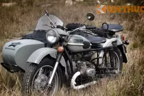 Ural M67-xe cảnh sát thời XHCN được phục chế tuyệt đẹp