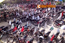 Hàng nghìn xe Honda 67 rủ nhau về Quảng Ngãi