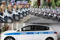 Điểm danh xe “khủng” mới gia nhập đội CSGT Việt