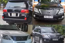 Đại gia Ninh Bình chơi trội với dàn Lexus biển khủng (1)