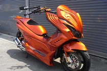 Dân chơi Việt biến Honda PXC thành quái thú dữ tợn