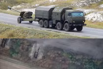 Ukraine khoe video lần đầu dùng đạn tăng tầm phương Tây viện trợ