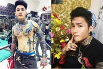 Thợ xăm đẹp trai gây sốt với thân hình đầy rồng phượng