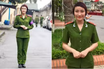 Ngắm nữ thủ khoa Cảnh sát phá kỷ lục thăng hàm