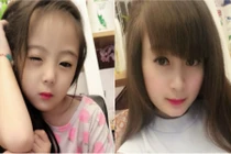 “Tiểu mỹ nhân” Hà thành xinh giống mẹ gây bão mạng Việt 