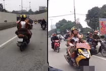 Xôn xao "Thiên Bồng nguyên soái" dạo phố Hà Nội