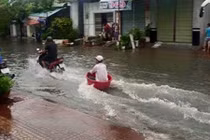 Loạt ảnh “độc” trong mưa bão số 3 gây sốt mạng 
