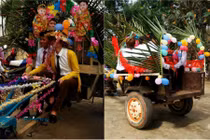 Chú rể cưỡi công nông đi hỏi vợ ở Thanh Hóa