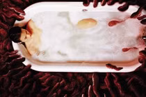 Rùng mình với cảnh ấu trùng khổng lồ tấn công người