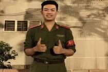 Hot boy trường cảnh sát điển trai đốn tim bạn nữ