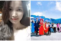Nhan sắc cô dâu trong đám cưới thuê máy bay Vietnam Airlines
