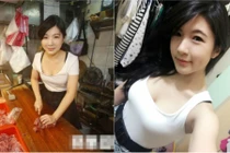 Cử nhân Triết học bán thịt lợn bỗng trở thành hot girl 