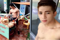 Tìm ra hot boy bánh tráng bụng 6 múi đang gây sốt