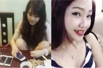 Cô nàng “cắn cướp gãy răng” dùng iPhone đập lạc gây sốc