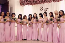 Đội hình phù dâu toàn gái xinh, dáng nuột nà gây “bão“