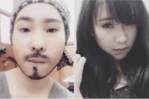 Mặt thật đáng yêu của nàng vẽ râu giả trai gây sốt 